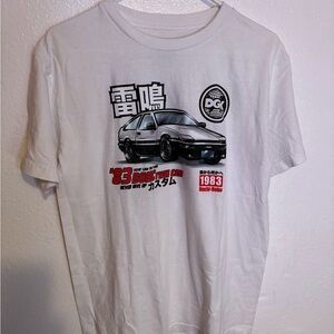DGK White Short Sleeve Tee with Graphic Design